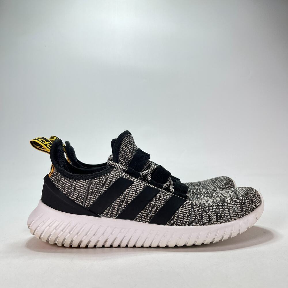adidas Kaptir Gray Black Running Shoes Athletic Sneakers EE9515 Men's Size 8.5